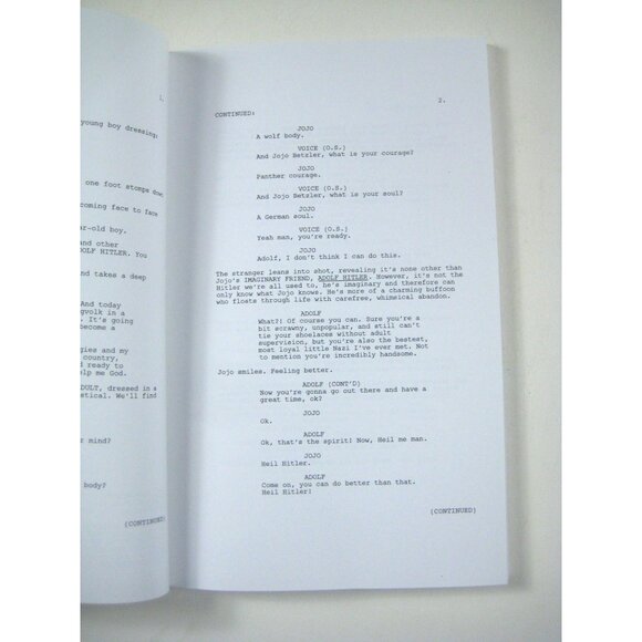 Jojo Rabbit Best Adapted Screenplay Script By Taika Waititi - Picture 5 of 6